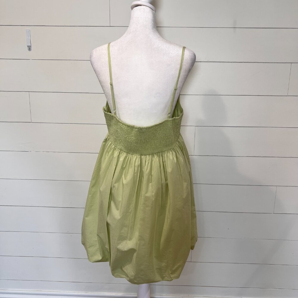 American Eagle Green Sundress with Bubble Skirt Size L - Picture 4 of 7